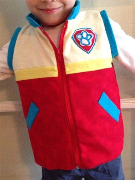 Paw Patrol Ryder Inspired Vest Costume Prices Start At 3499 Perfect