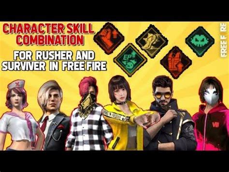 Check out our guide and learn how to create the best free fire warrior using your characters. Best Character Skill Combination For Rusher And Surviver ...