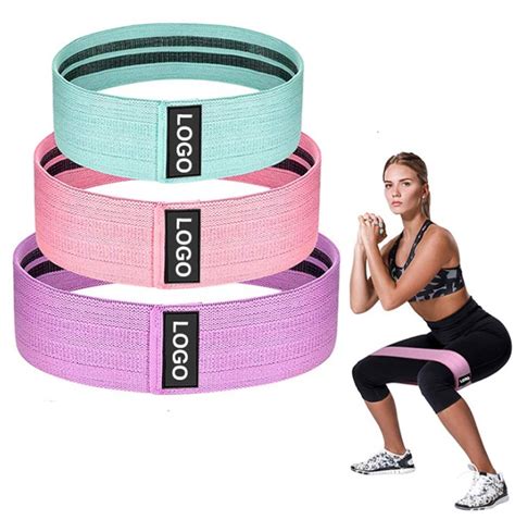 Booty Bands Workout Resistance Customized High Quality Hip Circle Band Fabric Hip Resistance
