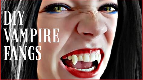 Professional Diy Vampire Fangs By Dental Technician Youtube