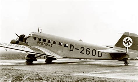 Junkers Ju 52 3mge Civil D 2600 Named Immelmann Ii Adolf Hitlers
