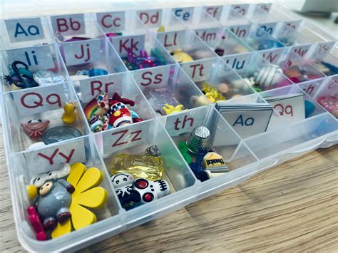 Alphabet Objects In Case Sound Objects Phonics Objects Speech Therapy
