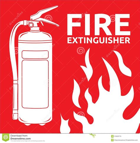 Find the best free stock images about fire extinguisher. Fire extinguisher sign stock vector. Image of fireman ...