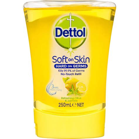 Dettol antiseptic hand rub, packaging type: Dettol No Touch Hand Wash Refill Citrus 250ml | Woolworths
