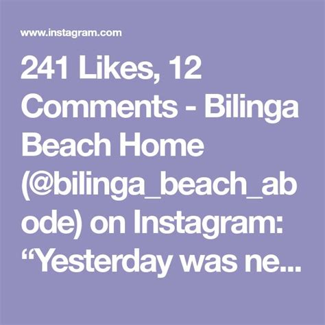 241 Likes 12 Comments Bilinga Beach Home Bilingabeachabode On
