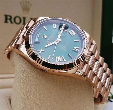 Rollie Polly Rolex Watches Rolex Day Date Rose Gold Rolex Luxury