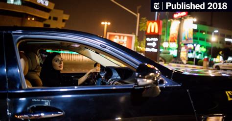 A Moment To Savor A Saudi Woman Rejoices As Driving Ban Ends The New York Times