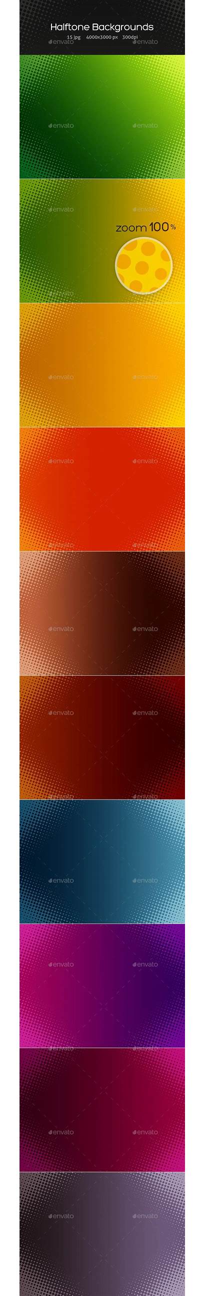Halftone Graphicriver Backgrounds