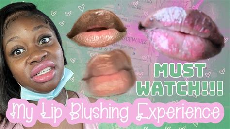 Lip Blushing On Dark Lips 😬 Must Watch Before You Get This Done ‼️‼️‼️ Youtube