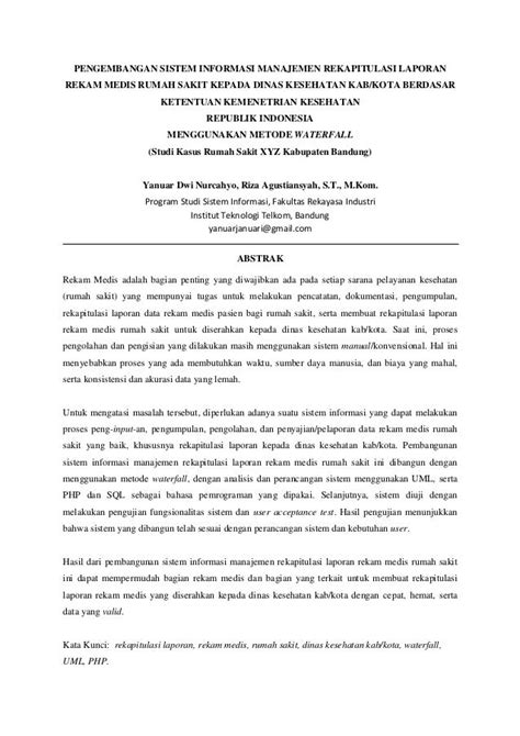 Jurnal Nasional Tentang Skripsi Rekam Medis : Https Stikespanakkukang
