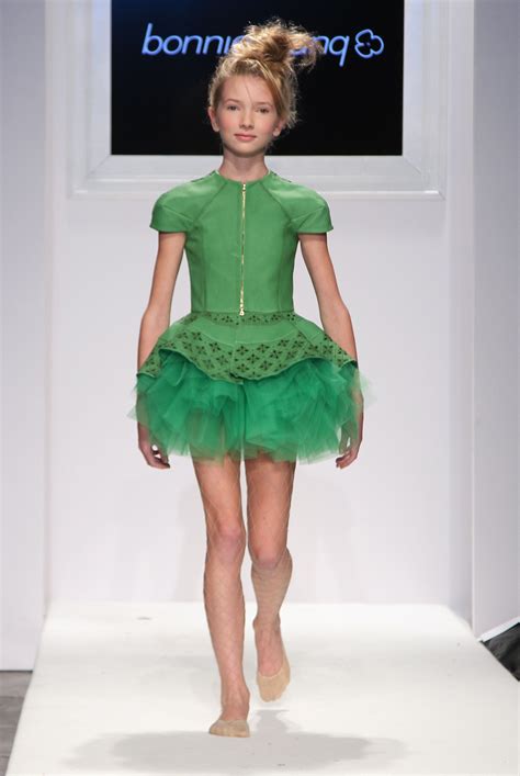 Tween Fashion Models Runway