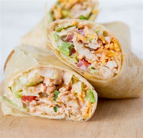 Crunchy Southwestern Chicken Wrap Dinners Dishes And Desserts