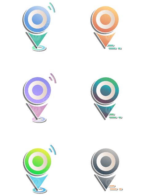 Location Markers Vector Art Png Location Marker Svg Circle Sign Png Image For Free Download