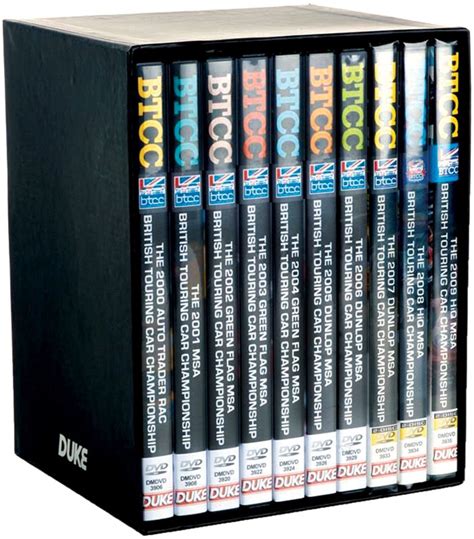 Btcc 2000 09 10 Dvd Box Set Duke Video