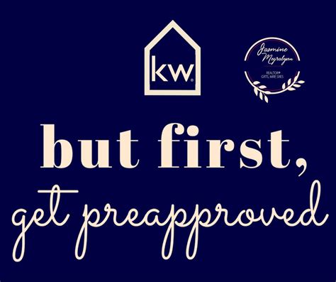 Why should I get pre-approved? Getting pre-approved for a mortgage is a crucial step in the home 