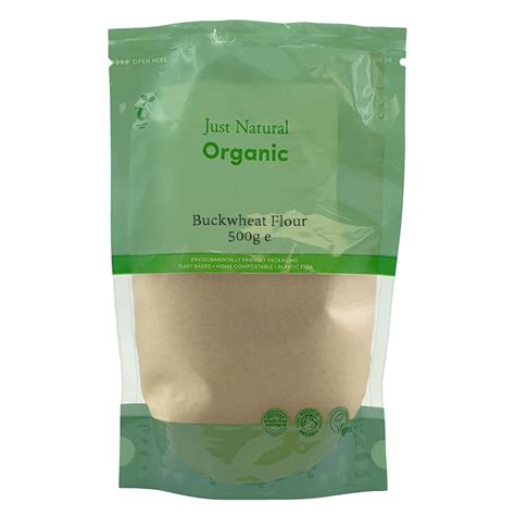 Just Natural Organic Buckwheat Flour 500g Fine Fettle Foods