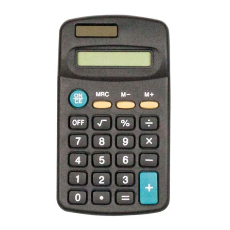 Crown Bolt Small Black Calculator 66617 The Home Depot