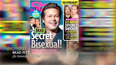 Es Bisexual Brad Pitt Farandula Otv Youtube