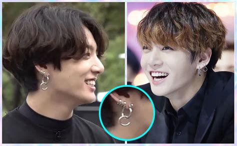 Bts Member Jungkook Has Got The Highest Number Of Piercings In His Band