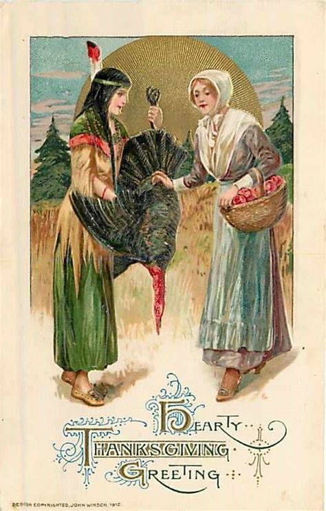 Thanksgiving Winsch 1912 No Win01 1 Schmucker Native American