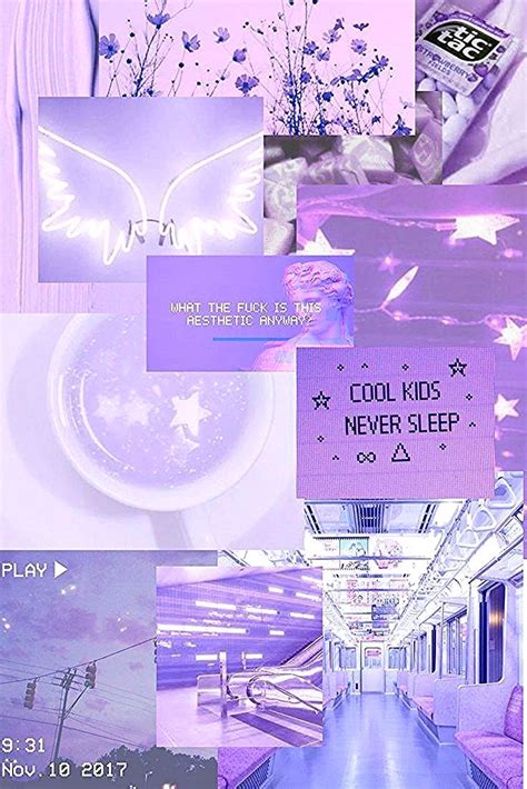 Gambar Aesthetic Ungu