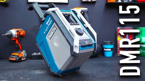New Makita Job Site Radio With Subwoofer Dmr115 Youtube