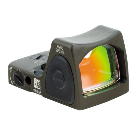 Trijicon Rm Rmr Adjustable Led Moa Red Dot Rm C