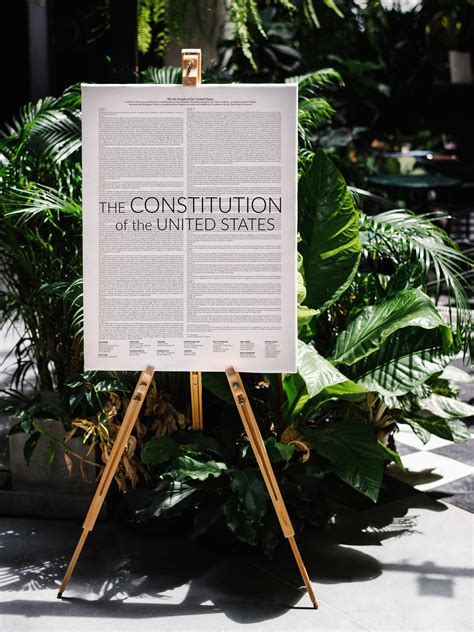 United States Constitution Print Us Constitution Poster We Etsy