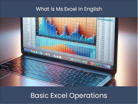 Excel Tutorial What Is Ms Excel In English Excel