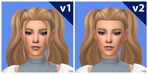 Quirky Introvert Cc Lillian Hair Inspired By The Love Potion Hair Made