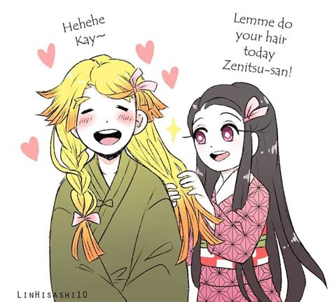 Pin By Goldengirl On Zenitsu X Nezuko Slayer Anime Anime Demon