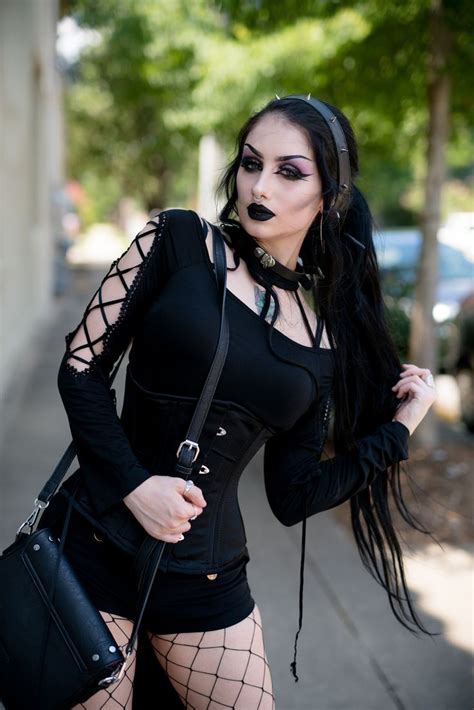 theblackmetalbarbie “happy tuesday goth fashion gothic fashion women gothic girls