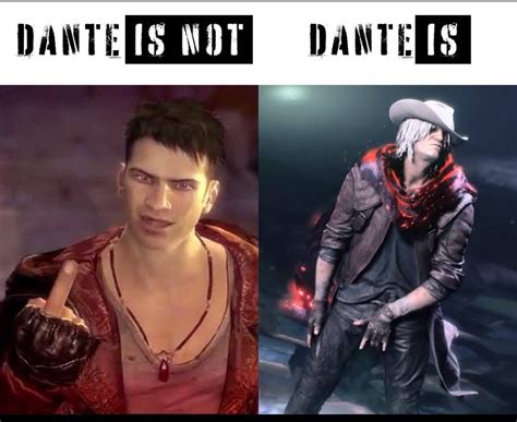 Dante Is Not Dante Is Devil May Cry Know Your Meme