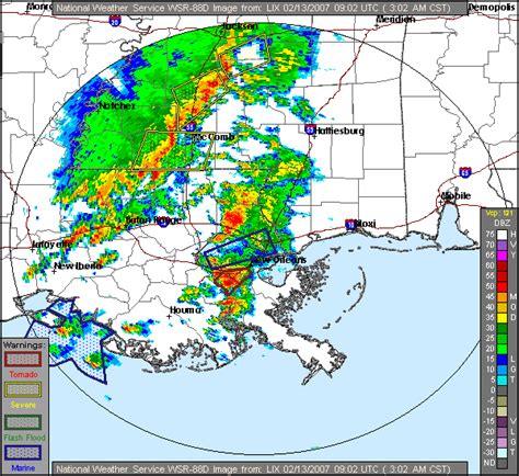 Weather Map New Orleans World Of Light Map