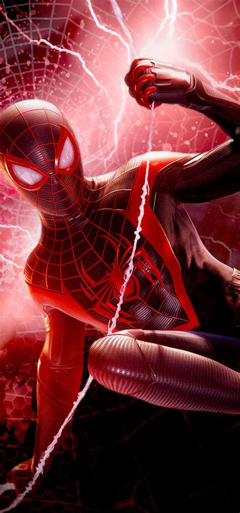 1080x2310 Miles Morales Spider-Man PS4 1080x2310 ...