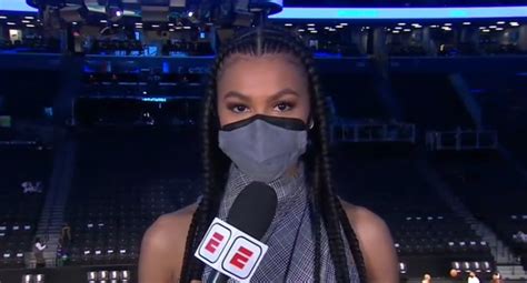 Espn Analyst Malika Andrews Reacts To Social Media Saying She Looks Like A Playable Character In