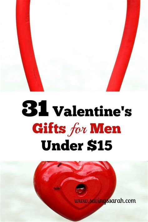 31 Valentine's Gifts for Men Under $15 - Earning and ...