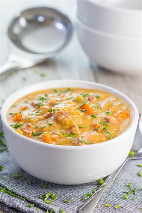 Maybe you would like to learn more about one of these? Yellow Split Pea and Bacon Soup | Erren's Kitchen