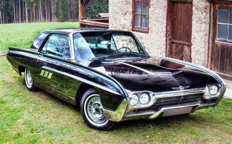 Ford Thunderbird Coupe 1963 Black For Sale Ford T Bird 1963 Classic