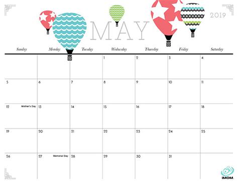 Laman ini mengandungi kalendar cuti umum untuk tahun 2019 di malaysia. Cute and Crafty 2019 Calendar - iMom