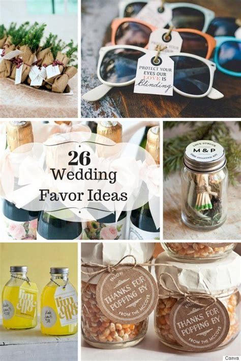When shopping for wedding gifts, consider these ideas that bring joy, enrich life or help save the couple money. 26 Wedding Favour Ideas Your Guests Will Love | HuffPost ...