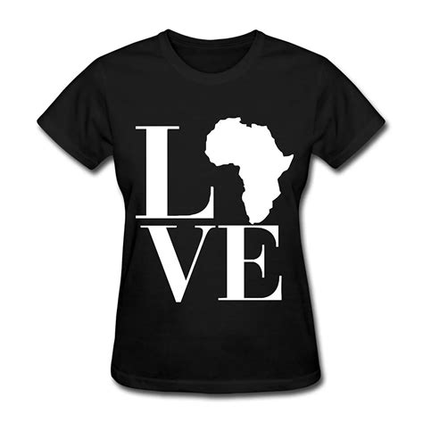 love africa continent women s t shirt hot elling t shirt for woman for lady short sleeve women