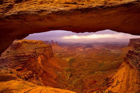 Mesa Arch En El Parque Nacional Canyonlands Utah Usa Foto Premium
