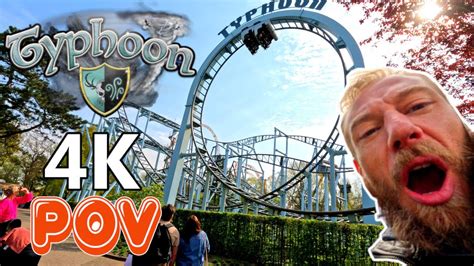 Typhoon Bobbejaanland 4k Pov Youtube