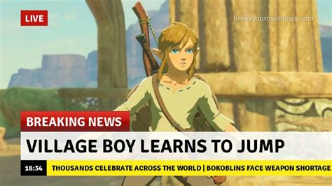 Best The Legend Of Zelda Breath Of The Wild Memes