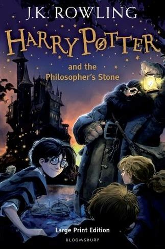 Harry Potter And The Philosopher S Stone Large Print Edition Large Type Large Print Edition