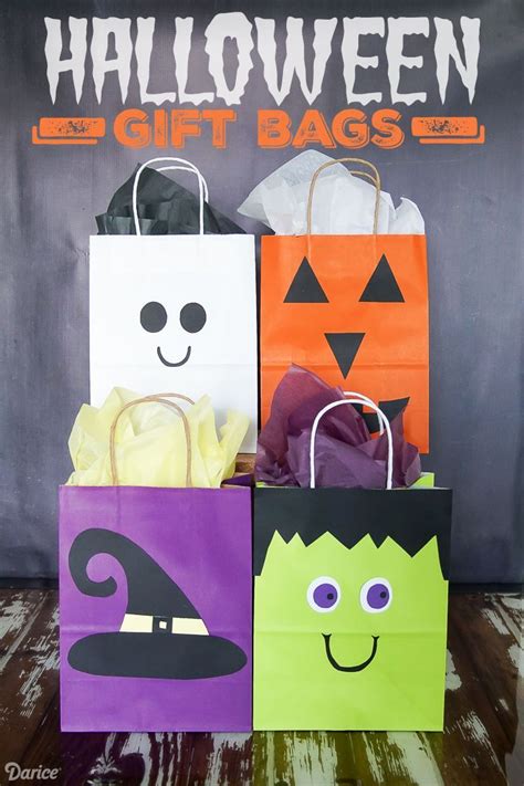 These Cute Diy Halloween Bags Are So Cute And Simple To Make Use For