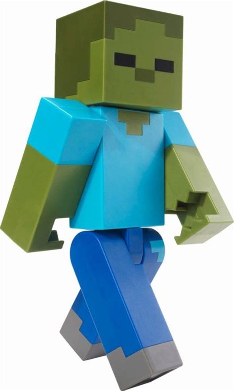 Minecraft Large Scale Action Figure Set Steve Alex Zombieideas