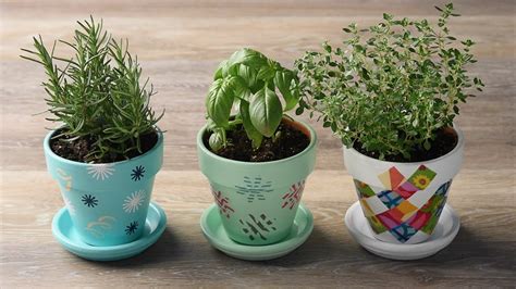 Perk Up Your Planters With 3 Diy Flower Pot Ideas Youtube