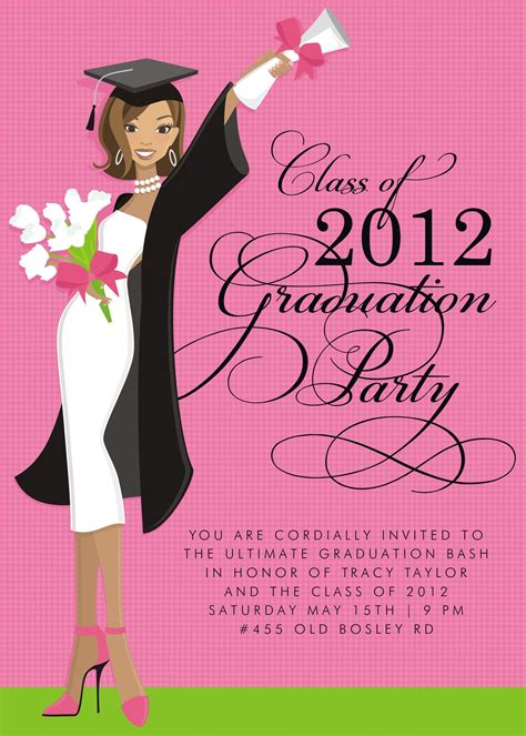 College Graduation Invitation Cards